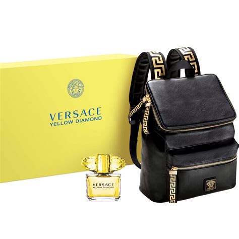 versace fragrance fro women gift box|Versace parfums backpack gift set.